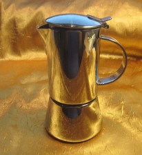 CILIO Espressokocher AIDA für 2 Tassen aus Edelstahl