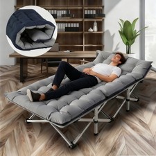 Campingbett Klappbett 200kg Campingliege klappbar Feldbett Liege Gästebett Reise