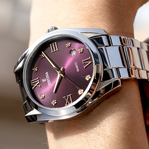 Festina edelstahl damen uhr - festina,
