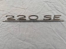 Mercedes Benz Typenschild 220