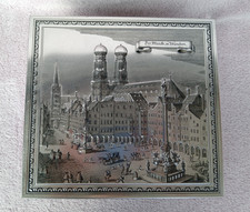 Vintage Markt in München Keksdose Deutschland silberfarben 3D