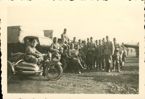 Wk2 foto wehrmacht - foto, motorrad