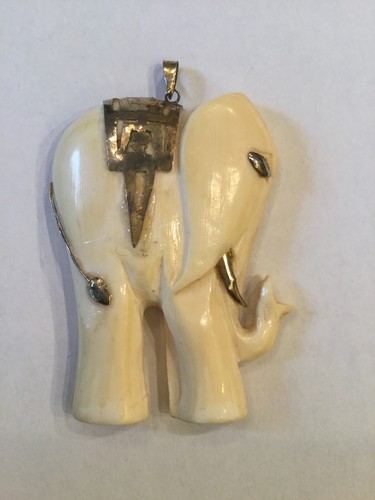 925er silber anhänger elefant - 925er,