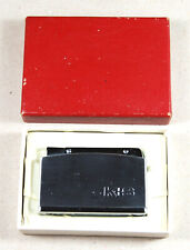 Vintage 70er Jahre Chrom Feuerzeug - Cown 44 Butane Ligther  - Werbegeschenk K+S