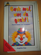 Guck mal, wer da guckt! Fensterbilder aus Tonkarton