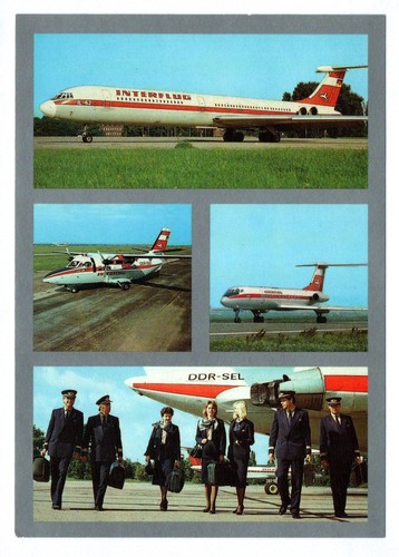 Interflug ddr piloten - interflug,
