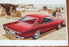 1967 Ford Taunus 17M P7 prestige Prospekt brochure n P3 P4 P5 P6