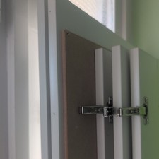 Kleiderschrank IKEA BRIMES, 3-türig mit Spiegel