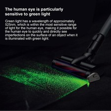 Staubsauger Stauberkennung Licht Kunststoff Universal Staubsauger Grünes Li TOS