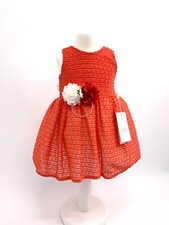 Babykleid festlich, Rot