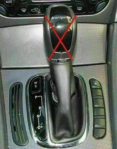 Schaltmanschette mercedes - schaltmanschette,