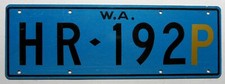 Nummernschild australien - nummernschild,