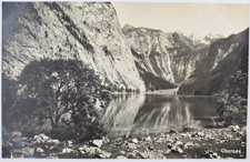 Ansichtskarte Obersee Berchtesgadener Alpen Oberbayern ungelaufen Postkarte