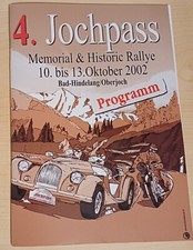 Programmheft Bergrennen