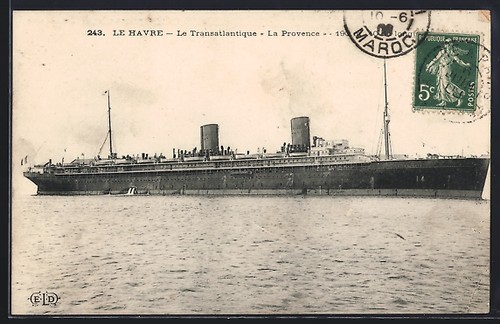 Ansichtskarte havre le - ansichtskarte,