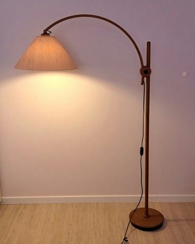 Vintage domus teak floor lamp - domus,