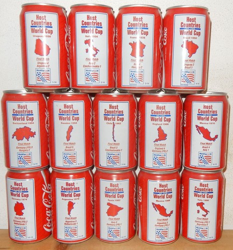 Coca cola dosen fussball wm - dosen,