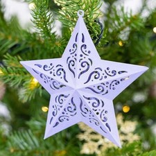 3D Stern Metall Präge Stencil