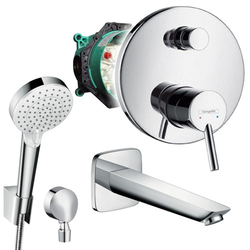 Hansgrohe unterputz wannen - unterputz,