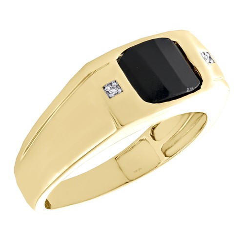 10k gelbgold echt rund diamant - 10k,