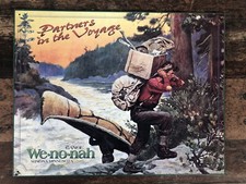 Wenonah Canoe Blechschil 32cm x 40cm Minnesota (USA, selten, Rarität)