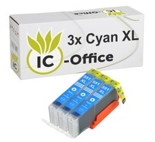 3x XXL CLI 551 Cyan Chip