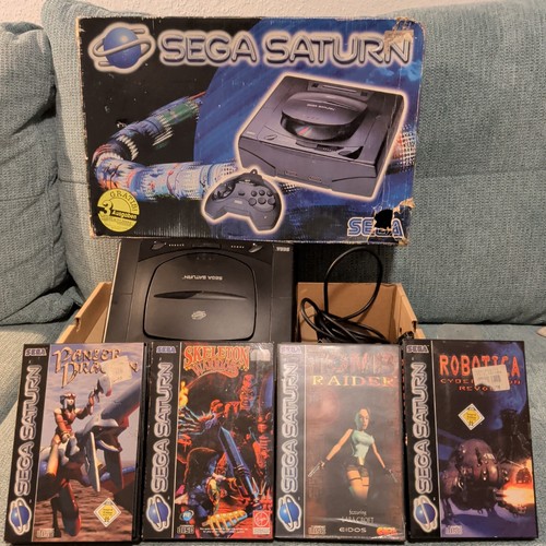 Sega saturn konsole ovp - sega, bundle