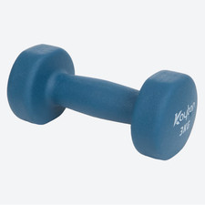 2x  Soft-Grip Hanteln 3 kg – Blau – Kurzhantel Set für Armtraining & Fitness 