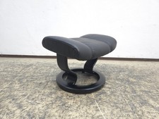 Stressless Lederhocker Designerhocker top Schwarz Designersessel