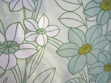 Vorhang 2 x Vintage 70er Jahre