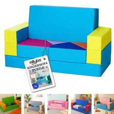 millybo Couch Sofa Kindersofa Spielsofa Puzzle 4in1 Matratze Spielmatratze