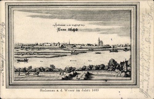 Künstler stolzenau der - künstler, ak