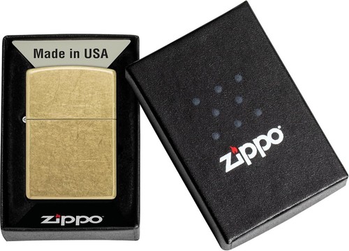 Zippo street brass - street,