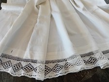 Altes Leinen Überschlaglaken