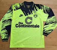 Nike Trikot BVB Borussia Dortmund  Shirt Langarm Gr. M Continentale 1993 1994