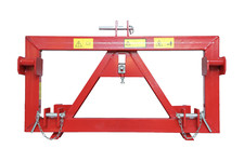 Dreipunktadapter Adapterrahmen Frontladeradapter Euro Norm Euroaufnahme Kat. 2