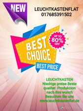 Leuchtkasten 200cm x 50cm