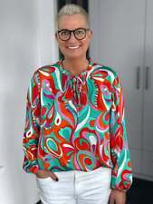 Emily Van Den Bergh - Bluse Art / orange-multicolour