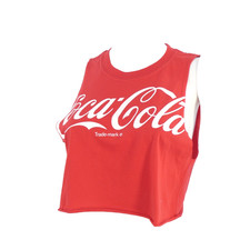 Coca Cola rotes Crop Top