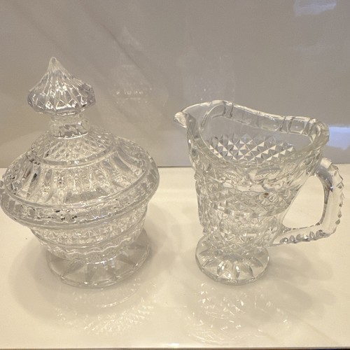 Glas milch zucker set - &,