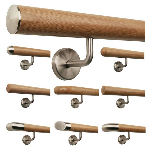 Handlauf geländer holz eiche - handlauf,