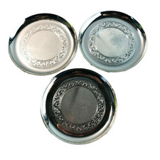 Untersetzer Teller versilbert