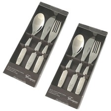 6tlg.Edelstahl Kinder