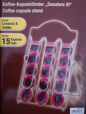Kapselständer Kaffee Kapselspender Kapselhalter für 15 Kapseln Tchibo