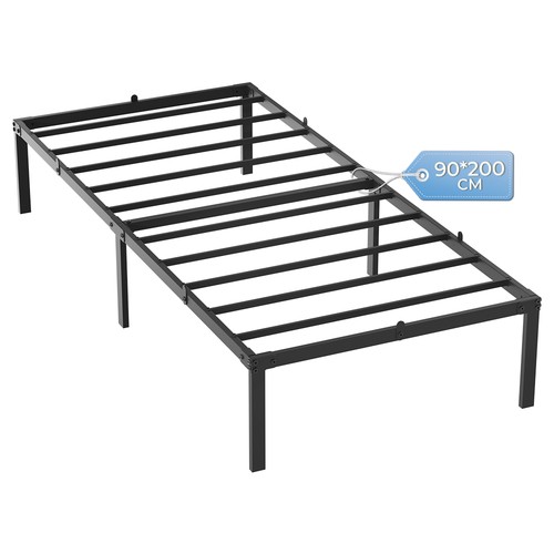 Metallbett 90x200 bettrahmen - 90x200,