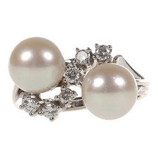 Ring in Weißgold 585 mit