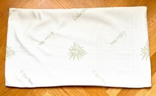 MISTER SANDMAN ALOE VERA KOPFKISSENBEZUG 80cm x 40cm HYPOALLERGEN SCHUTZ PFLEGE