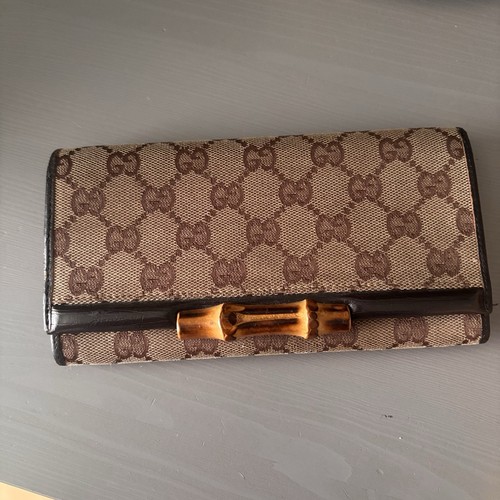 Gucci bamboo canvas - gucci, gg