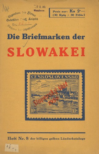 Tschechoslowakei kataloge - tschechoslowakei;, 7