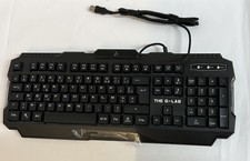 The g-Lab Gaming Tastatur mit Led Hintergrundbeleuchtung + Mauspad Ohne OVP